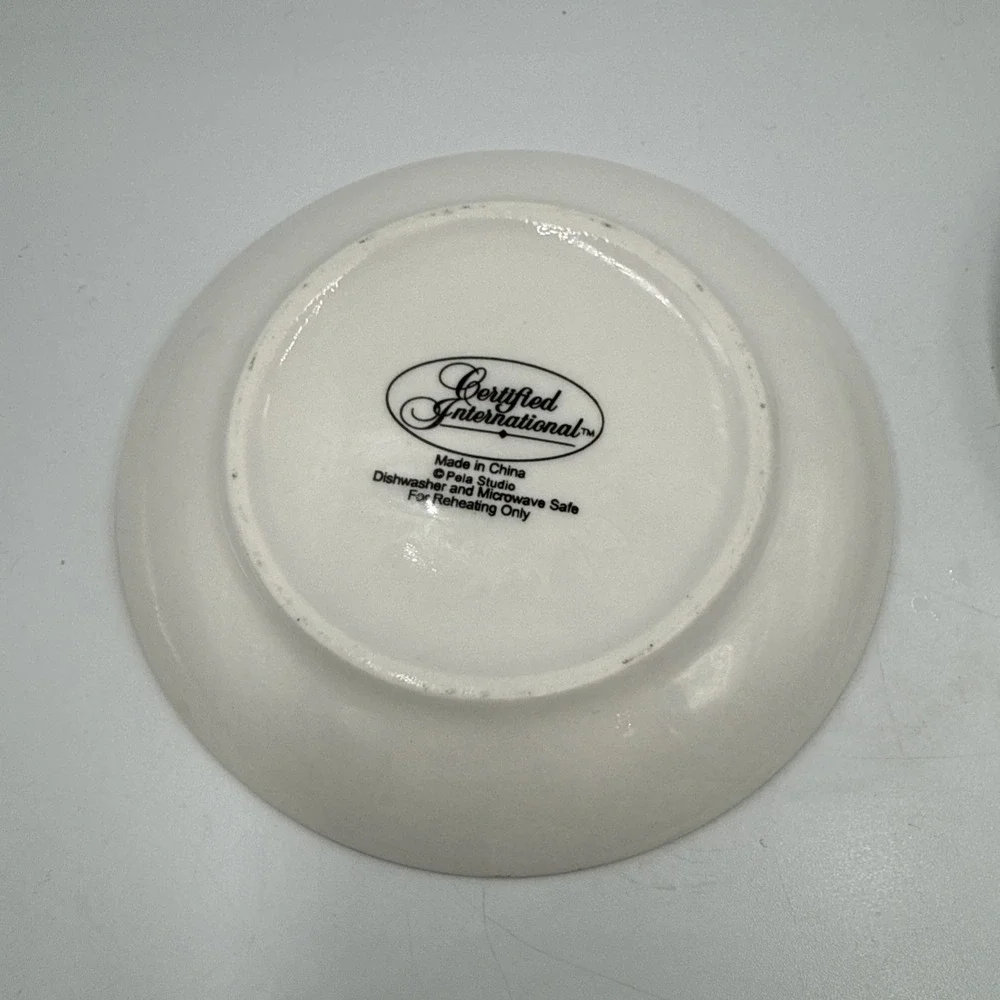 Romance for two Dessert Plates Pela Studio Bucket List/Ride With You